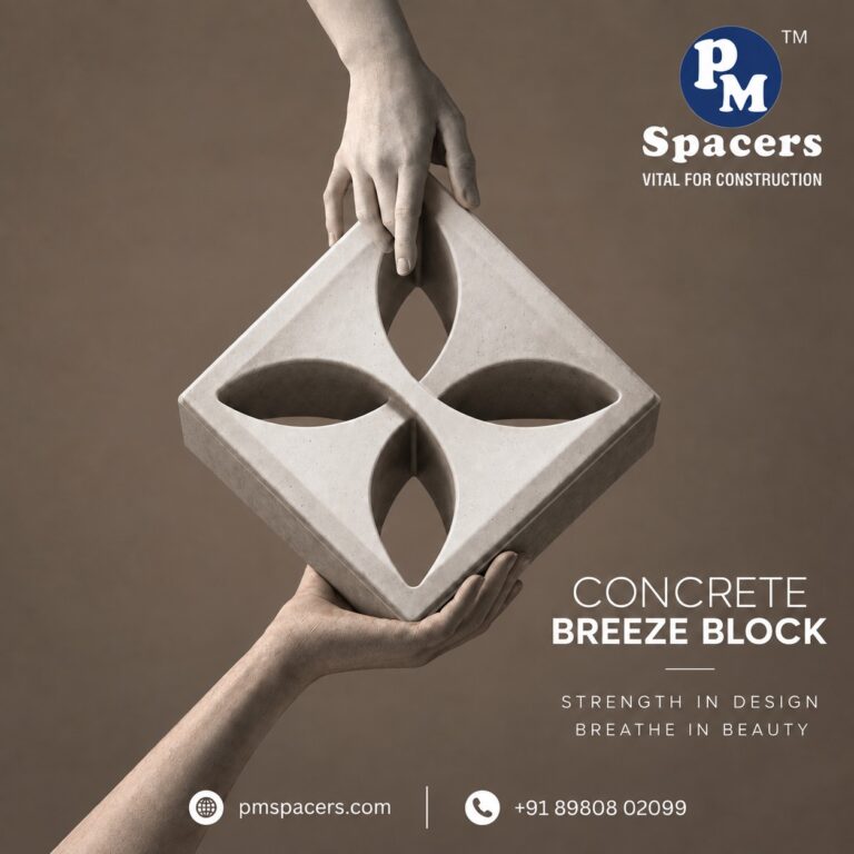 PM Spacers concrete breeze block